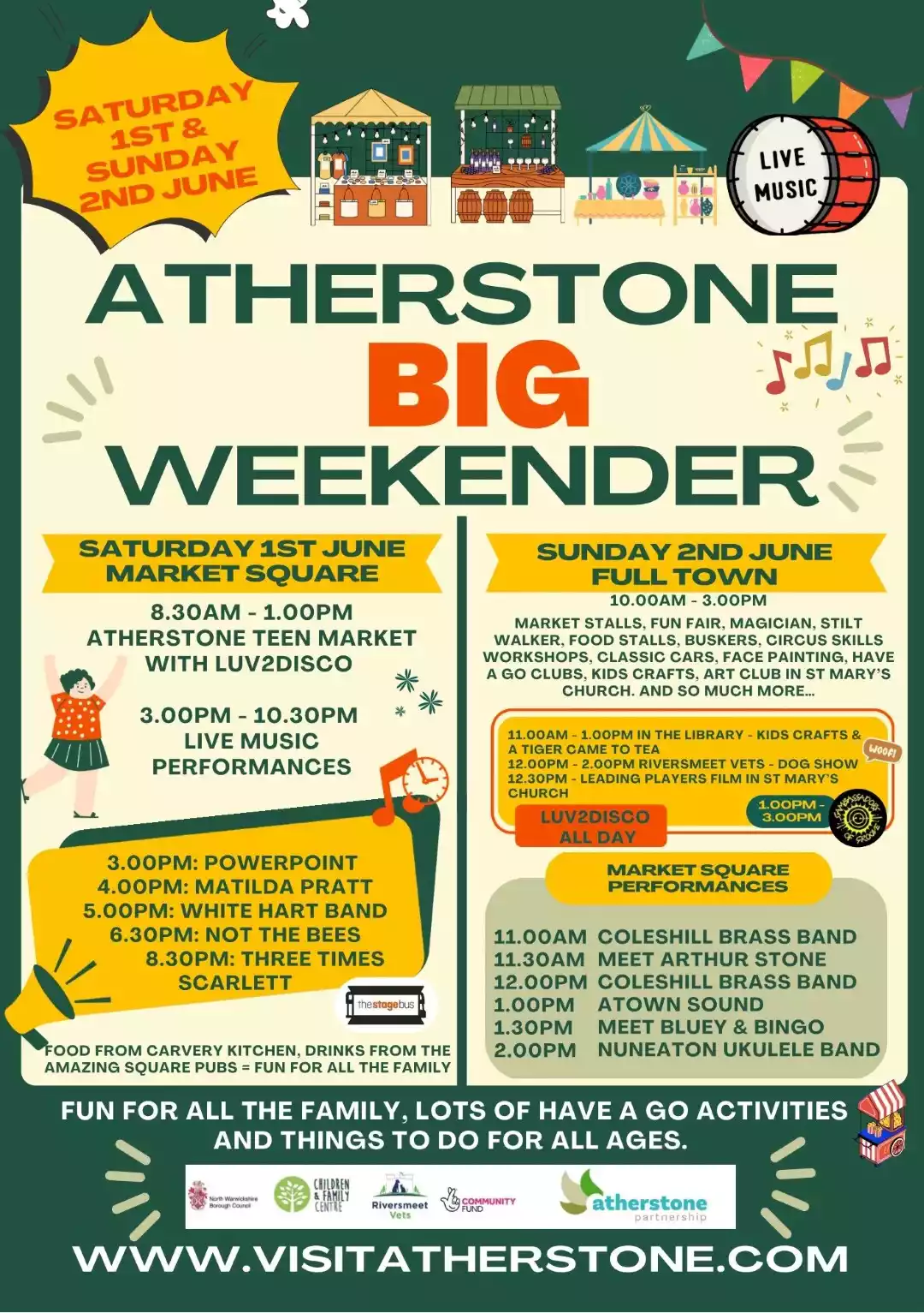 Atherstone Big Weekender 31 05 2024